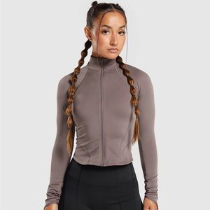 NEW Gymshark POWER MIDI ZIP UP JACKET Medium